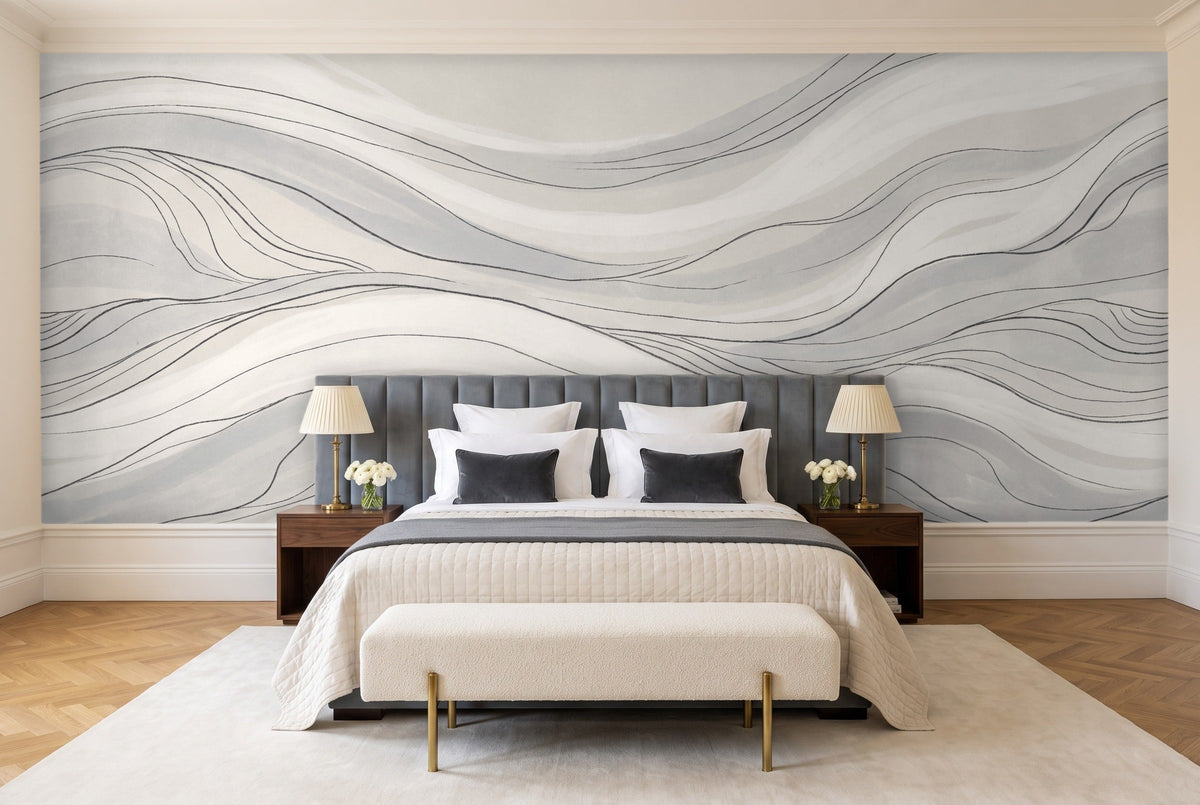 Billow, Pearl in a bedroom