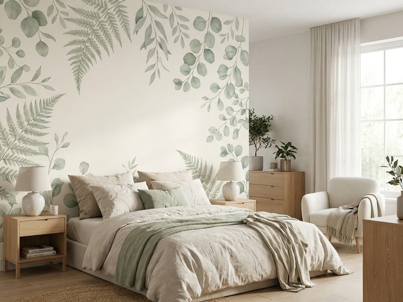 Botanical wallpaper